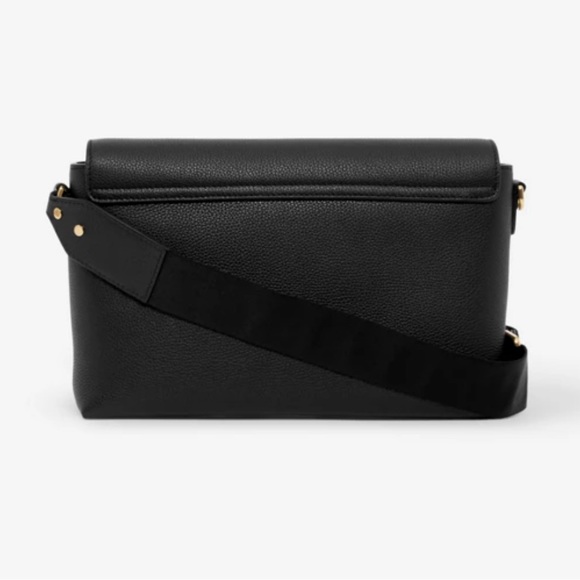 New!! Burberry Note Medium Leather Vintage Check Crossbody Bag - Picture 3 of 13